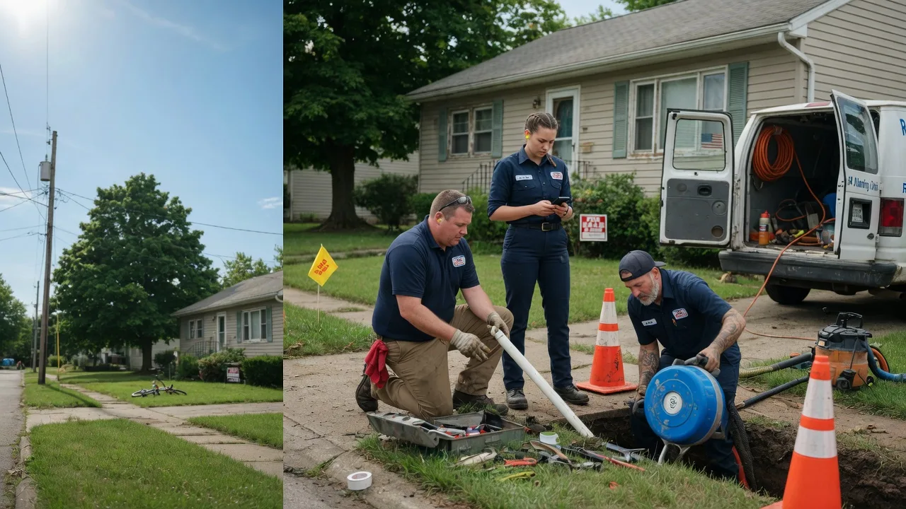 Sewer Line Repair in Elmer City, WA near me